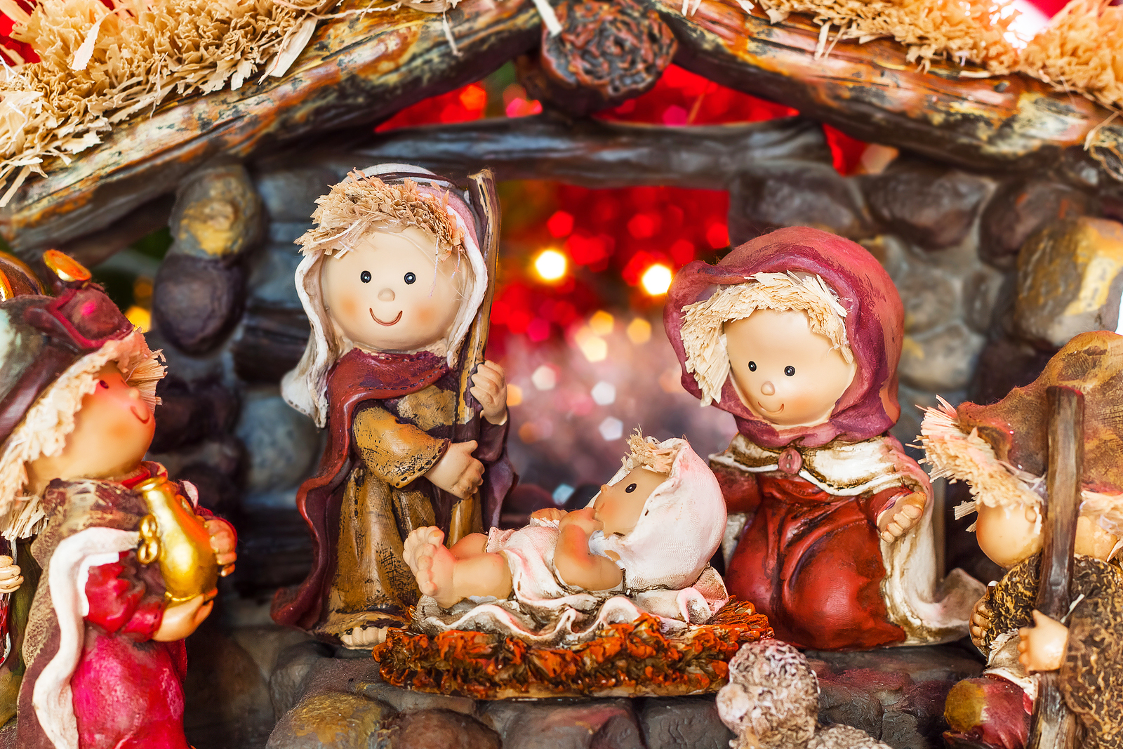 Tema religioso na decoração de natal